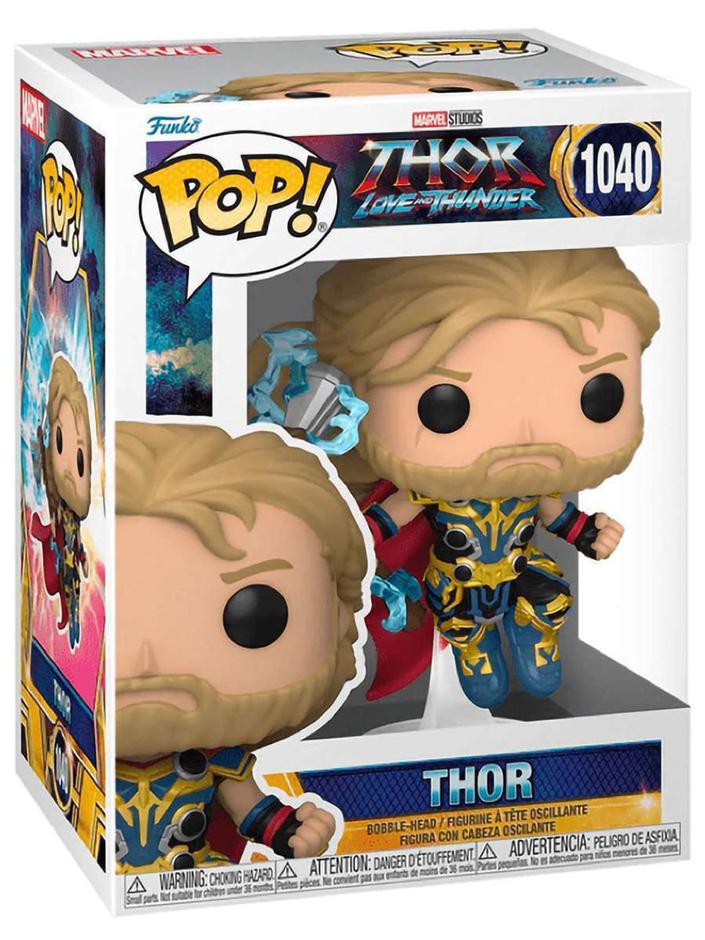 Фигурка Funko POP! Bobble Marvel Thor Love & Thunder Thor (1040) 62421