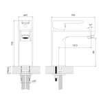 Смеситель д/тюльпана Sena IDDIS SENSB00i01  18605