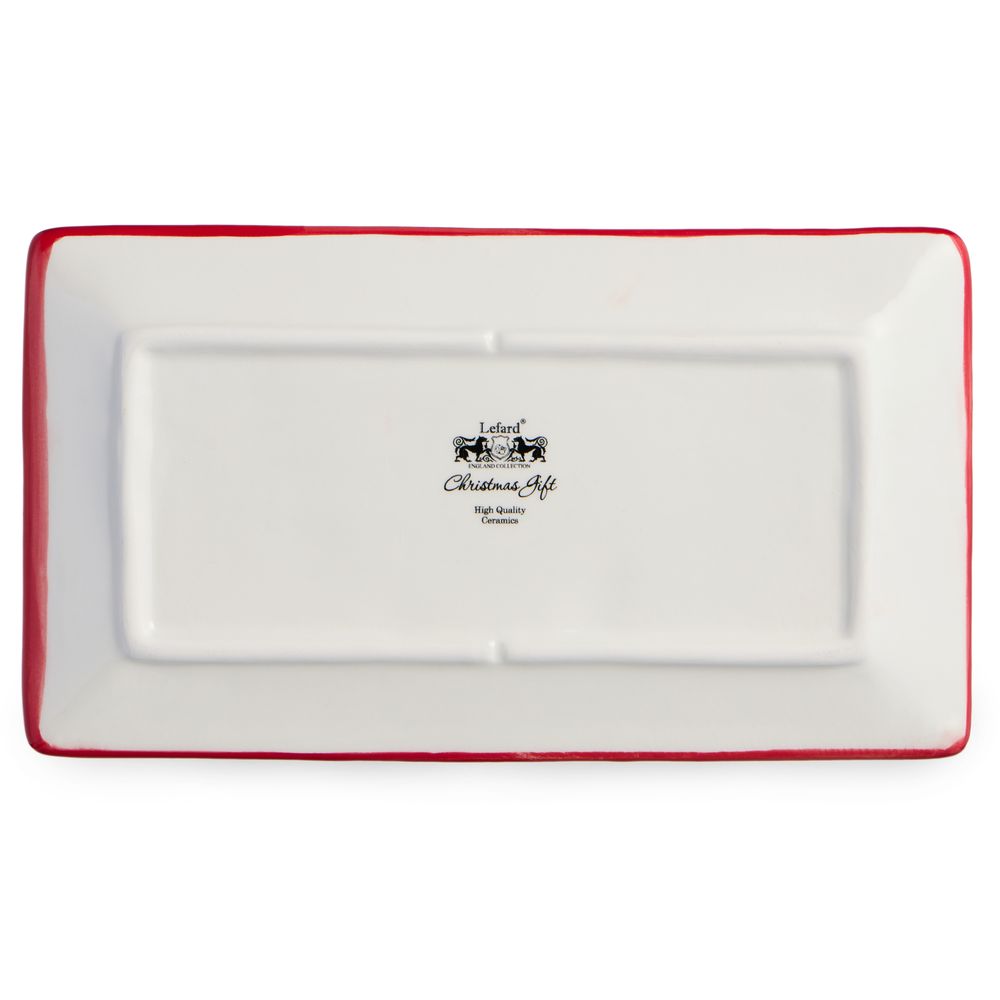 БЛЮДО СЕРВИРОВОЧНОЕ КОЛЛЕКЦИЯ "CHRISTMAS GIFT" 24*13,5*9,5 СМ