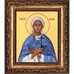 Пелагия Дивеевская (Серебренникова) Блаженная. Икона на холсте.