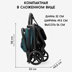 Прогулочная коляска BubaGO Luna