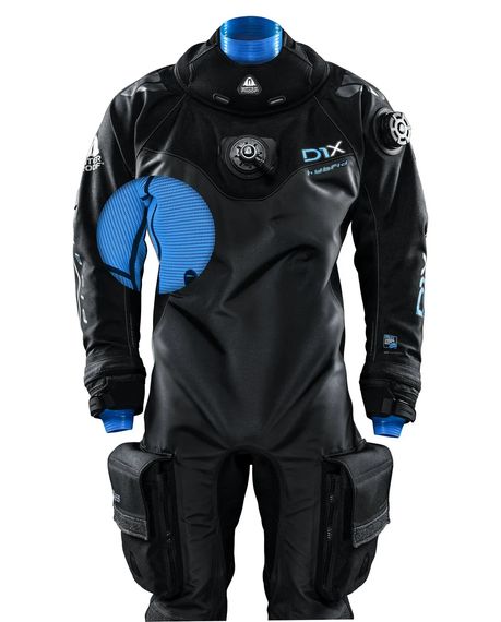 Сухой гидрокостюм WaterProof D1X Hybrid