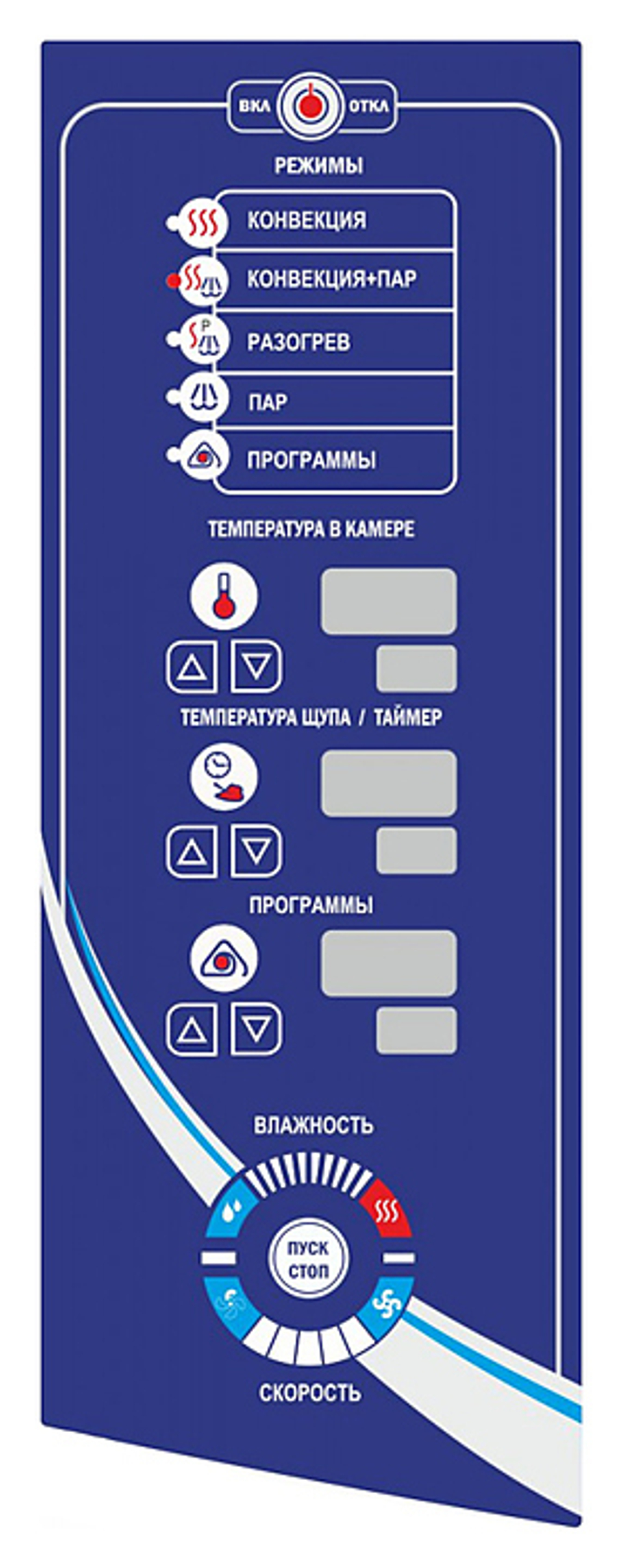 Пароконвектомат Abat ПКА 20-1/1ПМ2