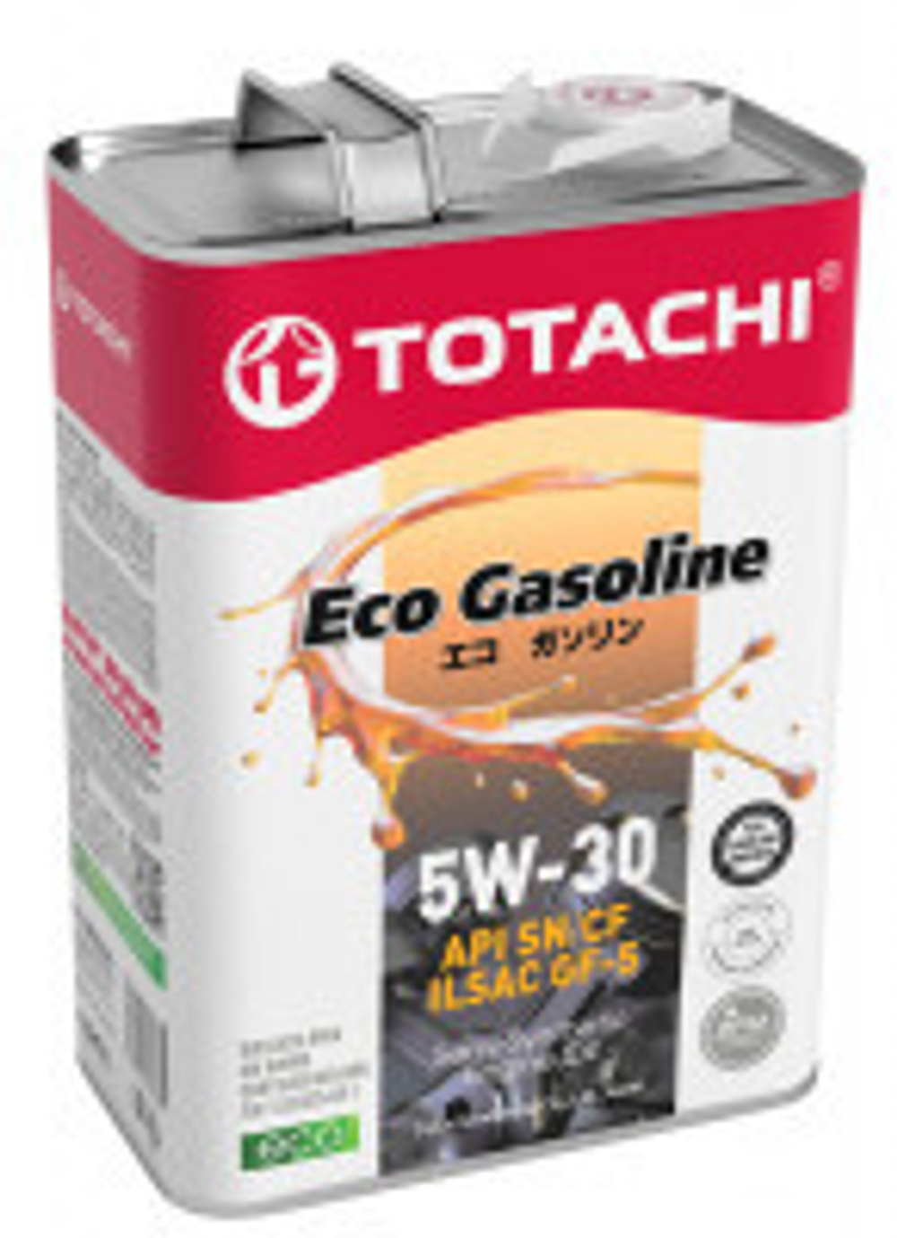 Моторное масло TOTACHI  Eco Gasoline  SAE 5W-30  API SN/CF      4л