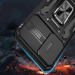 Чехол Safe Case с кольцом и защитой камеры для Samsung Galaxy S25+