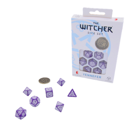 Набор игральных костей Ведьмак: Йеннифэр - Сирень и Крыжовник