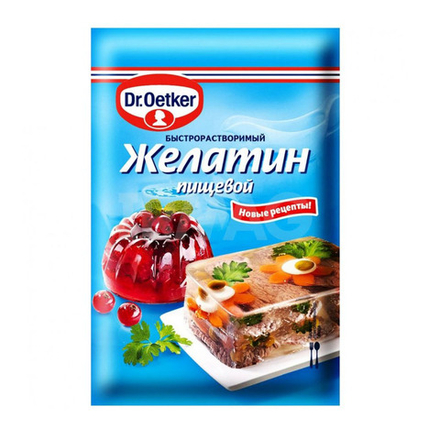 Желатин быстрорастворимый Dr.Oetker 10 гр