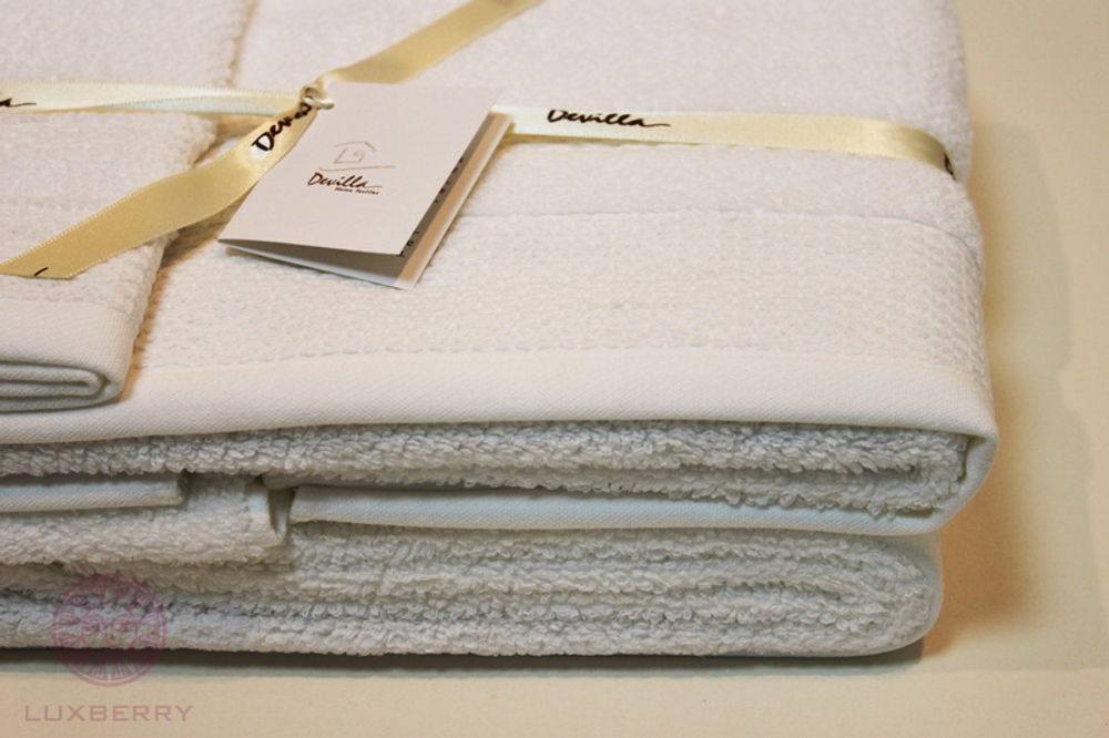Полотенце 30x50 Devilla Baht&Co белое