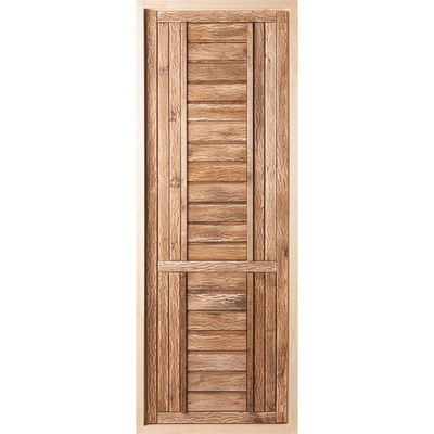 Дверь глухая состаренная