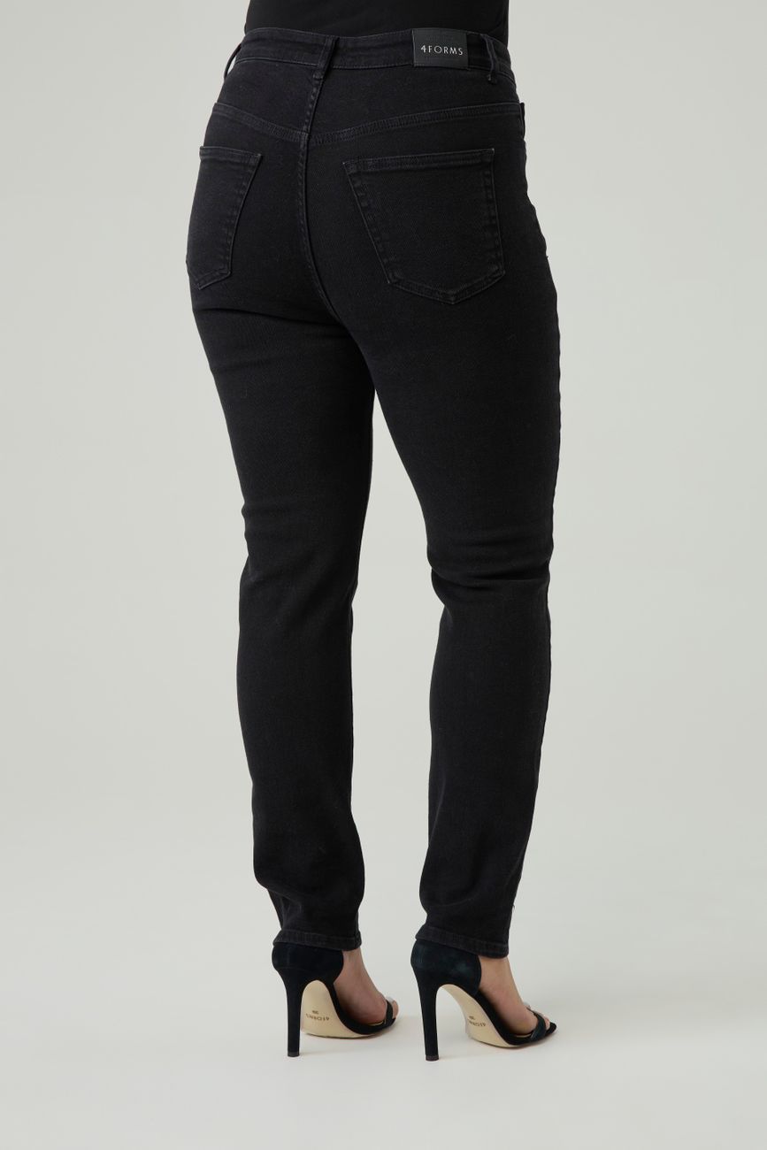 Джинсы skinny fit, черный