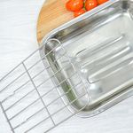 Форма для запекания 26см с решетой-гриль, нерж