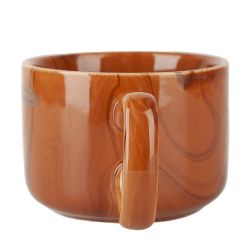 Набор чайный 12пр. "Wooden Grain" (6 персон) v=200мл (фарфор) (подарочная упаковка)