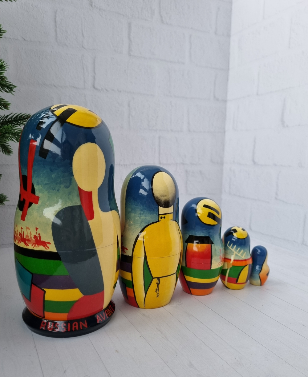 Матрёшка 5м 18см Малевич