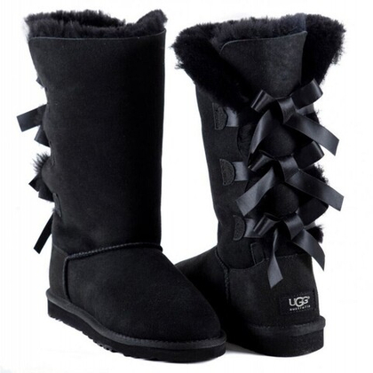 Угги Bailey Bow Tall Black