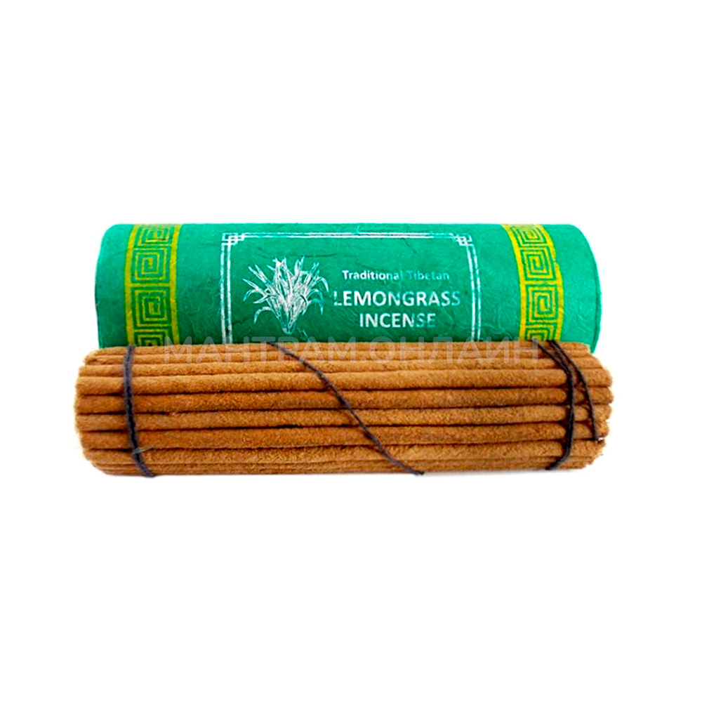 Благовония безосновные Lemongrass Incense сок трав и коренья 13 см