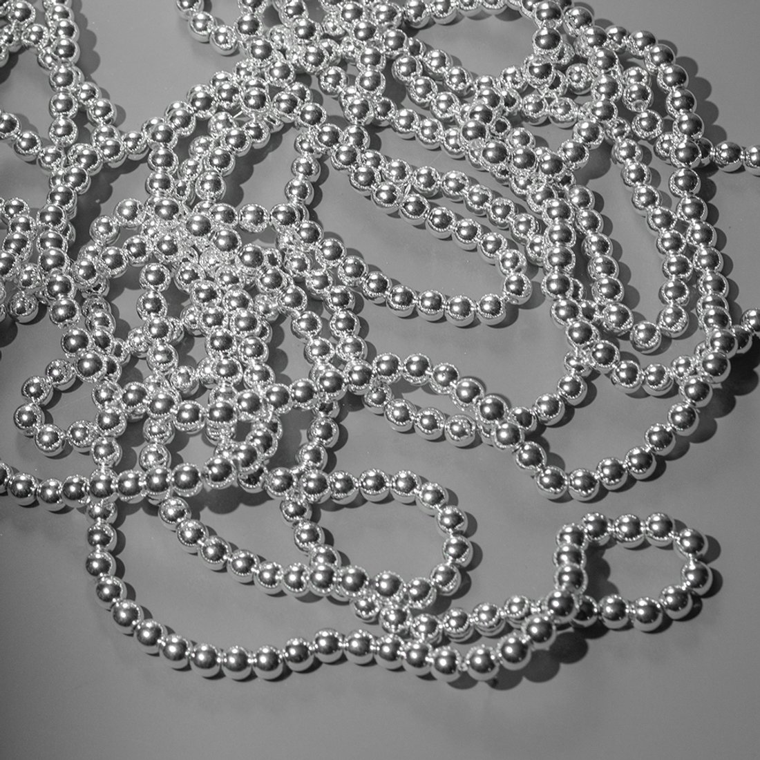 Гематин (гематит), оттенок "Серебристый", шар (разделитель) 6,3мм