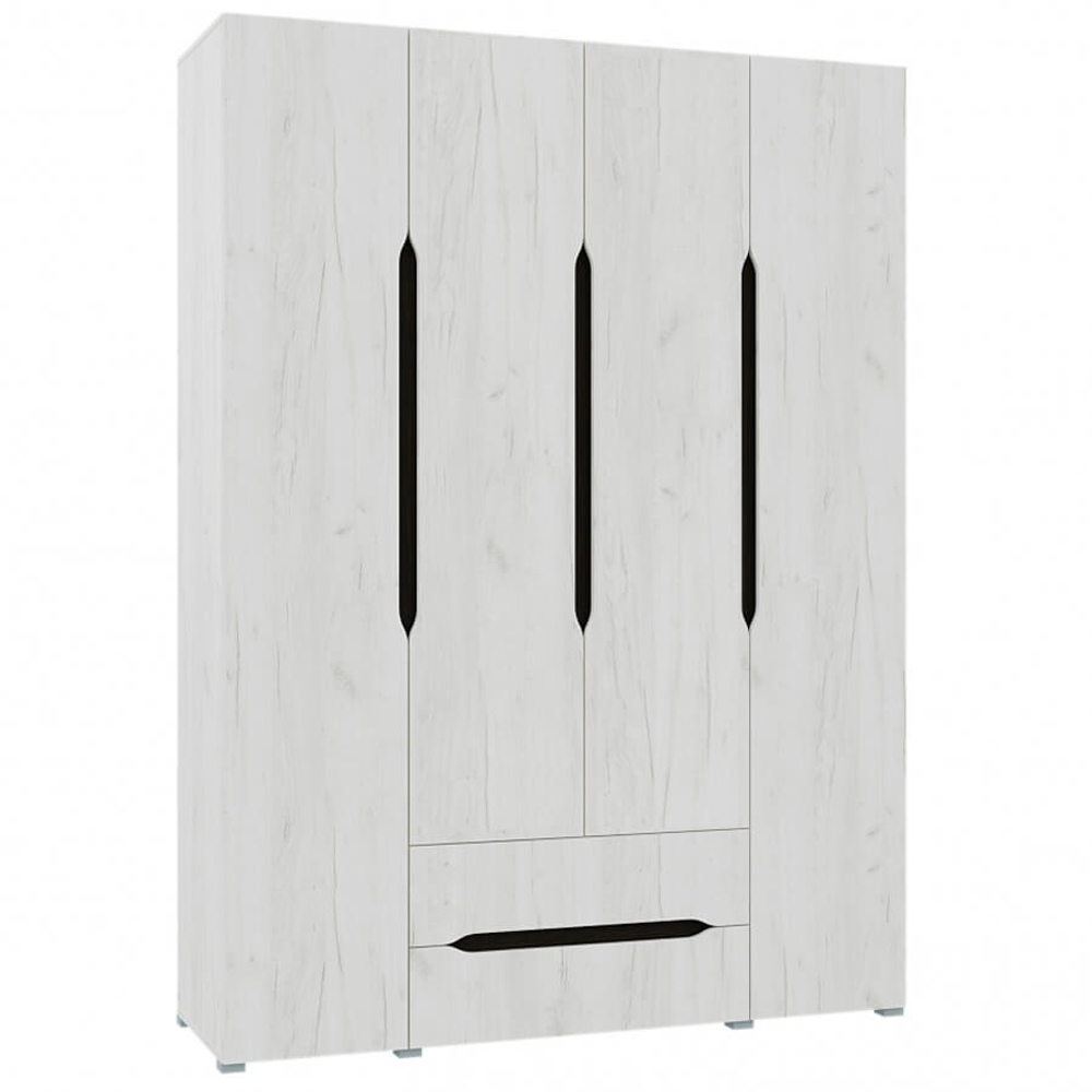 Вега (Горизонт) Шкаф четырехдверный (с 2 ящиками)