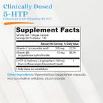 Doctor's Best, 5-HTP, обогащённый витаминами B6 и C, 120 растительных капсул