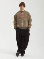 Мужская Толстовка Blessing Doodle Washed