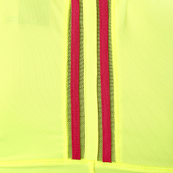 Женская теннисная майка Lucky in Love V-Neck Ruche Tank Top Special Edition Women - Neon Yellow