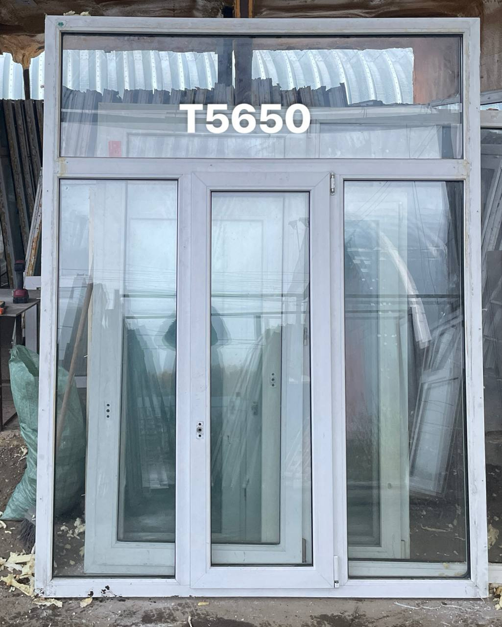 Окно Пластиковое Б/У 222(в) х 171(ш)