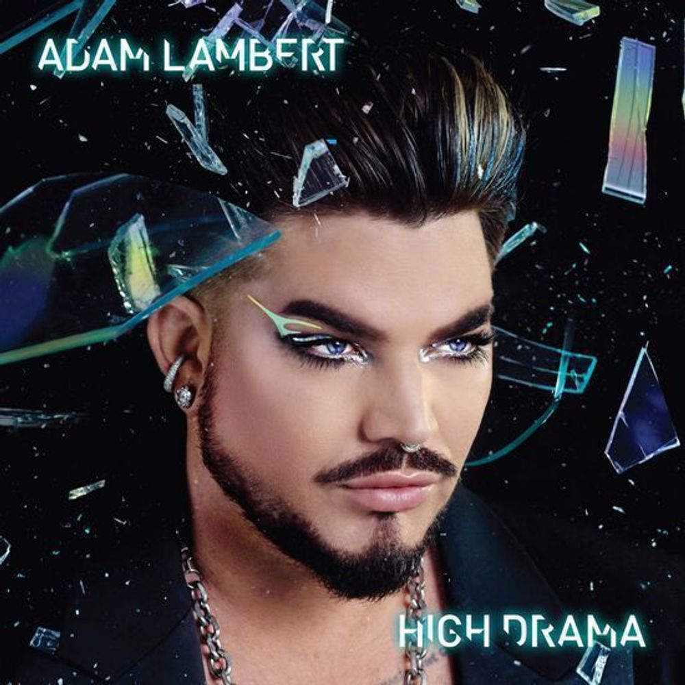 ADAM LAMBERT. High Drama (1CD WITH SIGNED ART CARD) Адам Ламберт