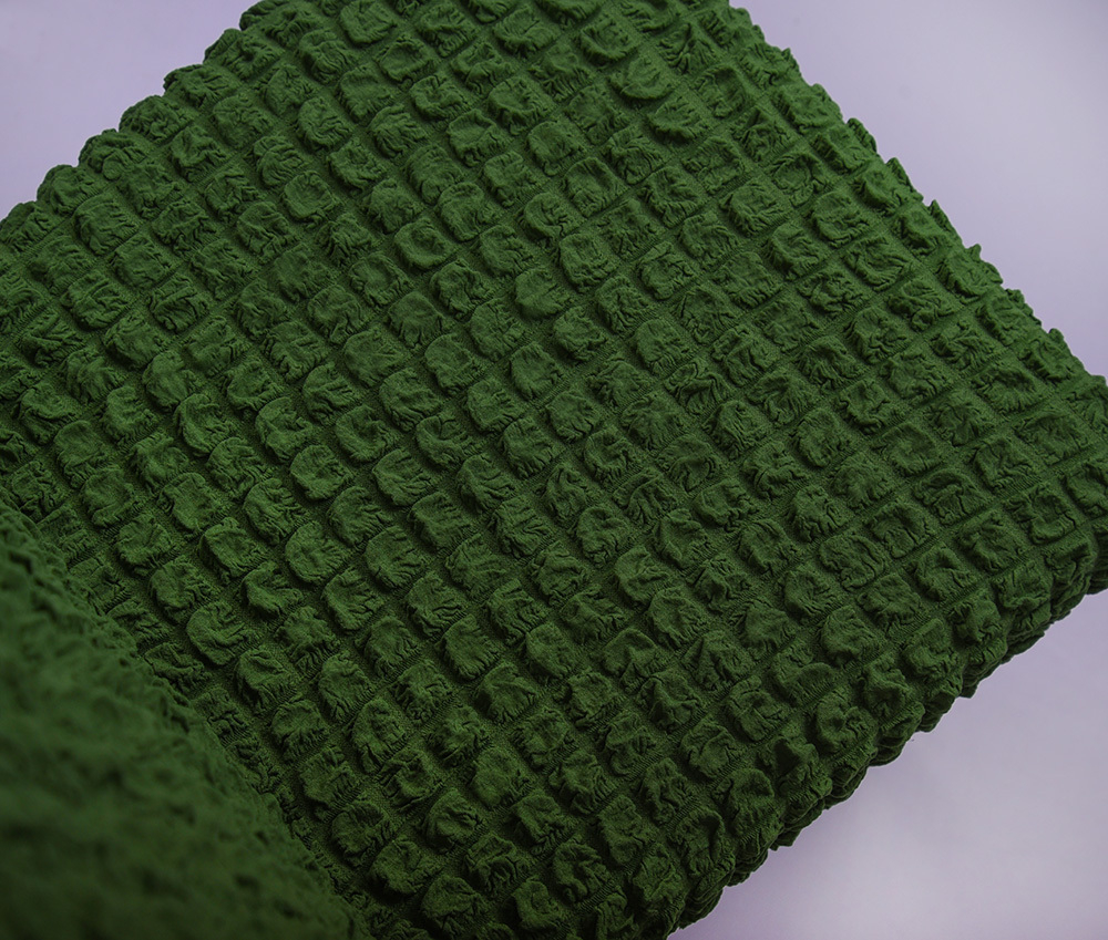 Чехол на стул без оборки со спинкой, цвет Зеленый, Набор 4 шт.