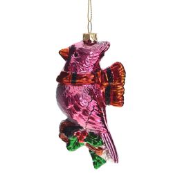 GAEM Украшение новогоднее "Птичка", L8 W5 H13 см, 4в.