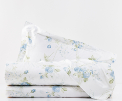 Постельное белье 2 спальное евро макси Mirabello Scented Rose голубое