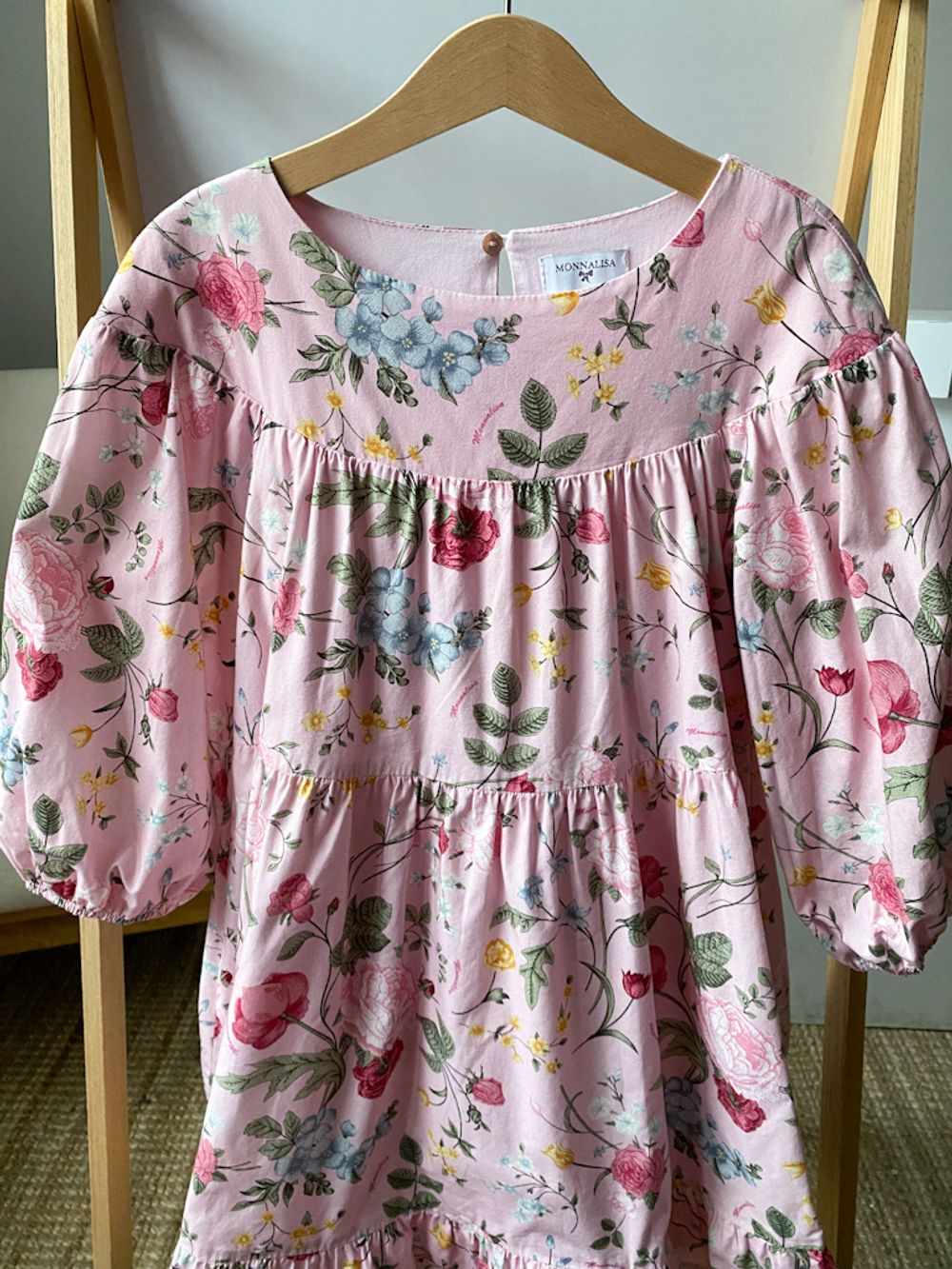 Хлопковое платье Monnalisa, 128