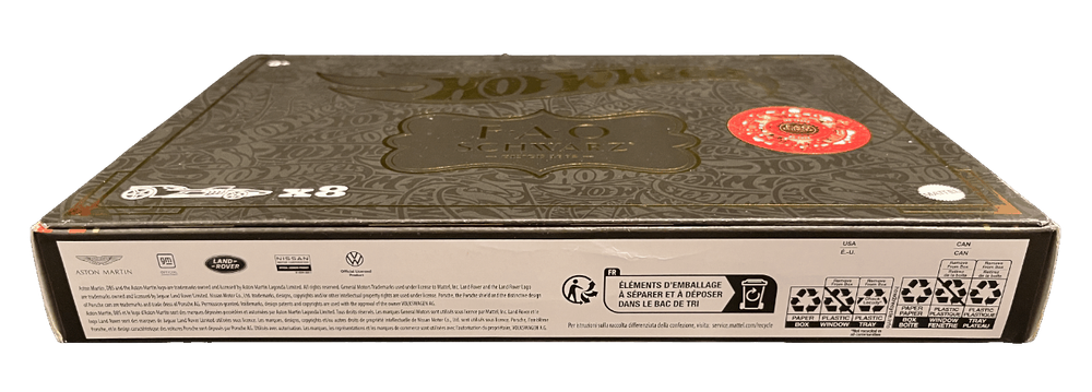 Hot Wheels FAO Schwarz Gold Series 8-pack (2022)