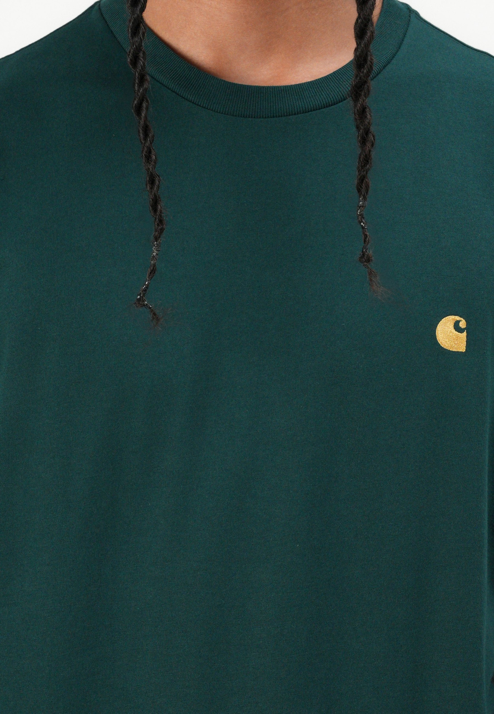 Carhartt WIP CHASE - Базовая футболка - Зелёный