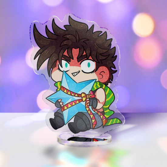 Фигурка акриловая ДжоДжо Джозеф, JoJo's Bizarre Adventure