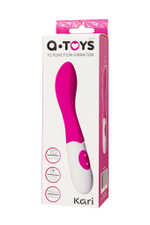 Стимулятор точки G A-Toys by TOYFA Kari, силикон, розовый, 19,2 см