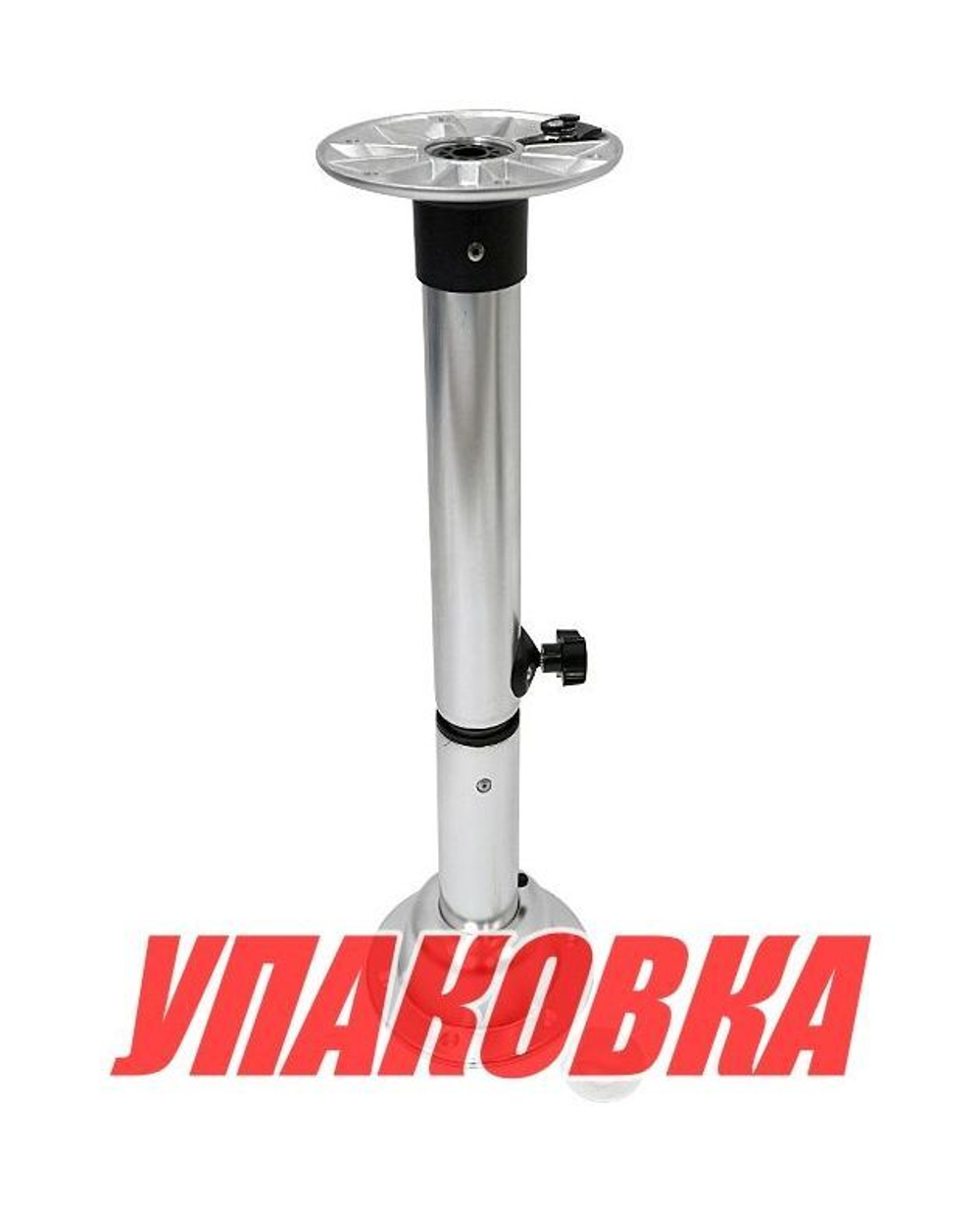 Стойка столешницы регулируемая 540-667 мм, с основанием и креплением (упаковка из 6 шт.)