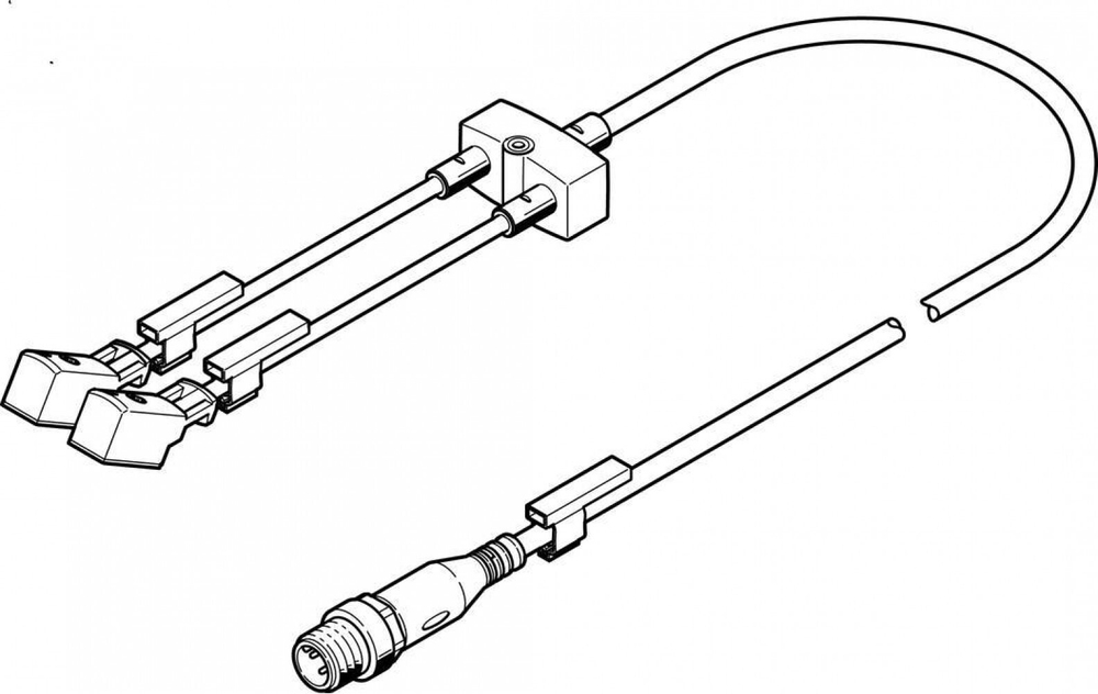 NEDY-L2R1-V1-Z4W2Z-U-0.3L-M12G4-2.5R Коллектор