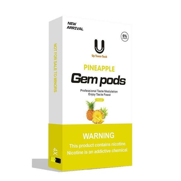 Купить Картриджи для Juul - Gem Pods - Pineapple 6,0% (4 шт)