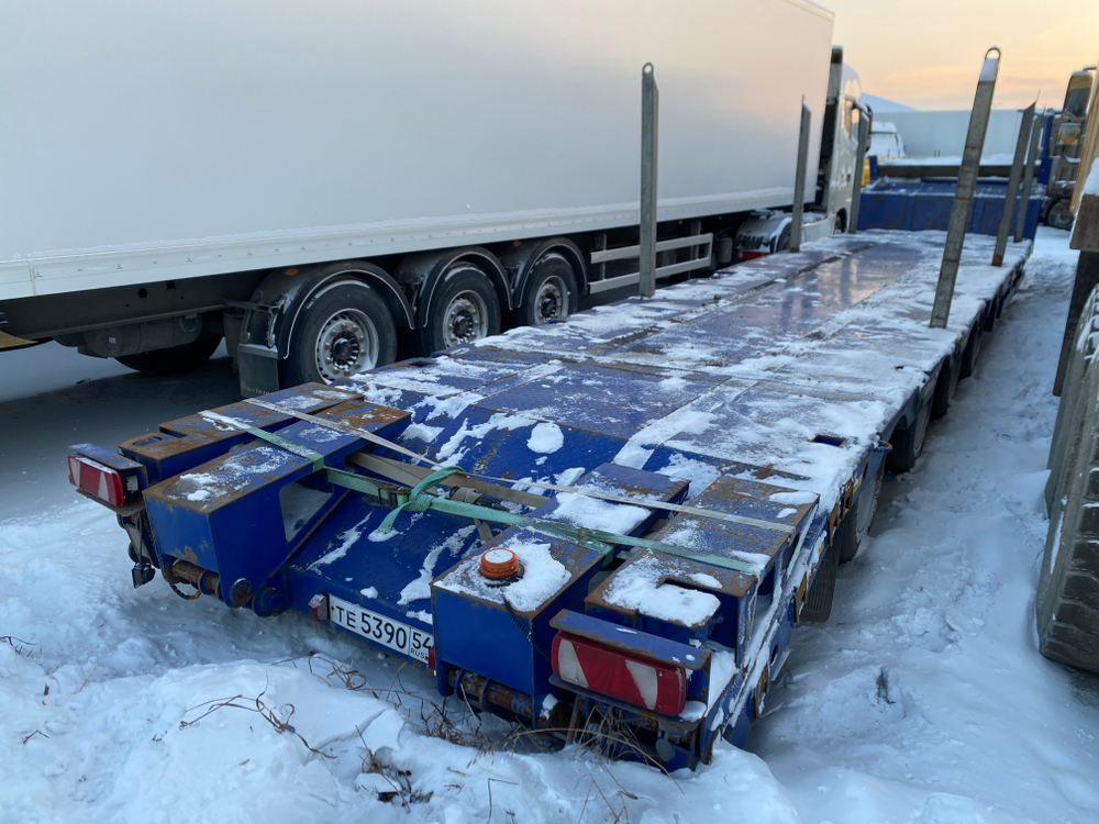 АВТОСПЕЦСЕРВИС 9359* Полуприцеп тяжеловоз 4 оси 935913-0000010 (Не раздвижной)