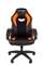 Офисное кресло Chairman   game 16 Россия экопремиум черный/оранжевый
