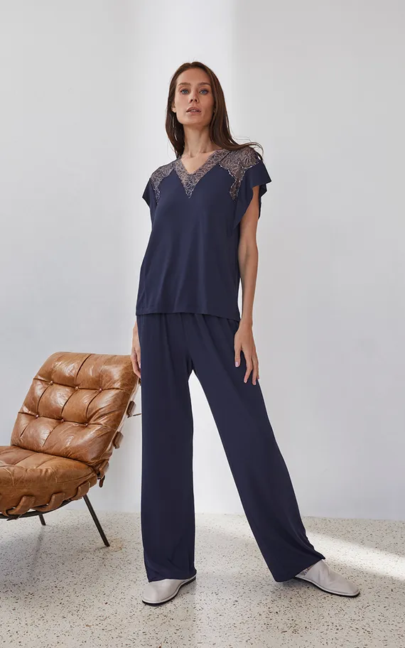 Топ 51967-2 Темно-синий