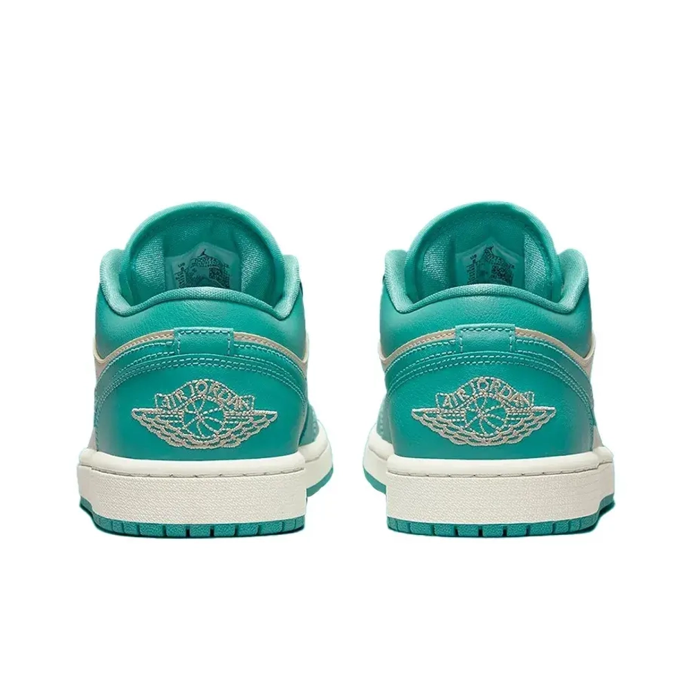 Женские кроссовки Air Jordan 1 Low 'Tropical Teal Sandy Beige' DC0774-131