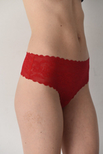 Трусики-стринги Bellie с высокой линией талии (Размер: M) (Цвет: черный)