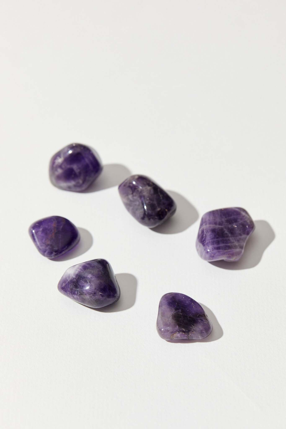 Аметист галтовка