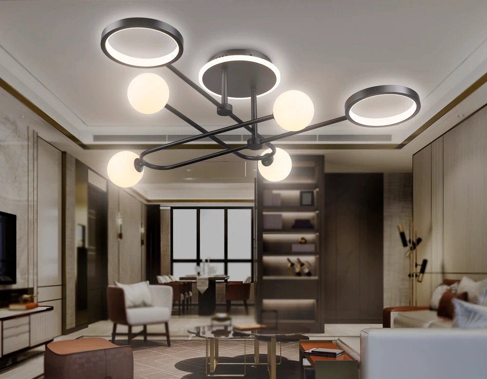 Потолочная люстра Ambrella light LINETECH FL66232