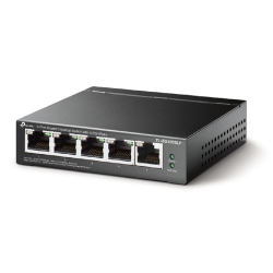 Коммутатор TP-Link TL-SG1005LP Настольный коммутатор с 5 гигабитными портами (4 порта PoE+)