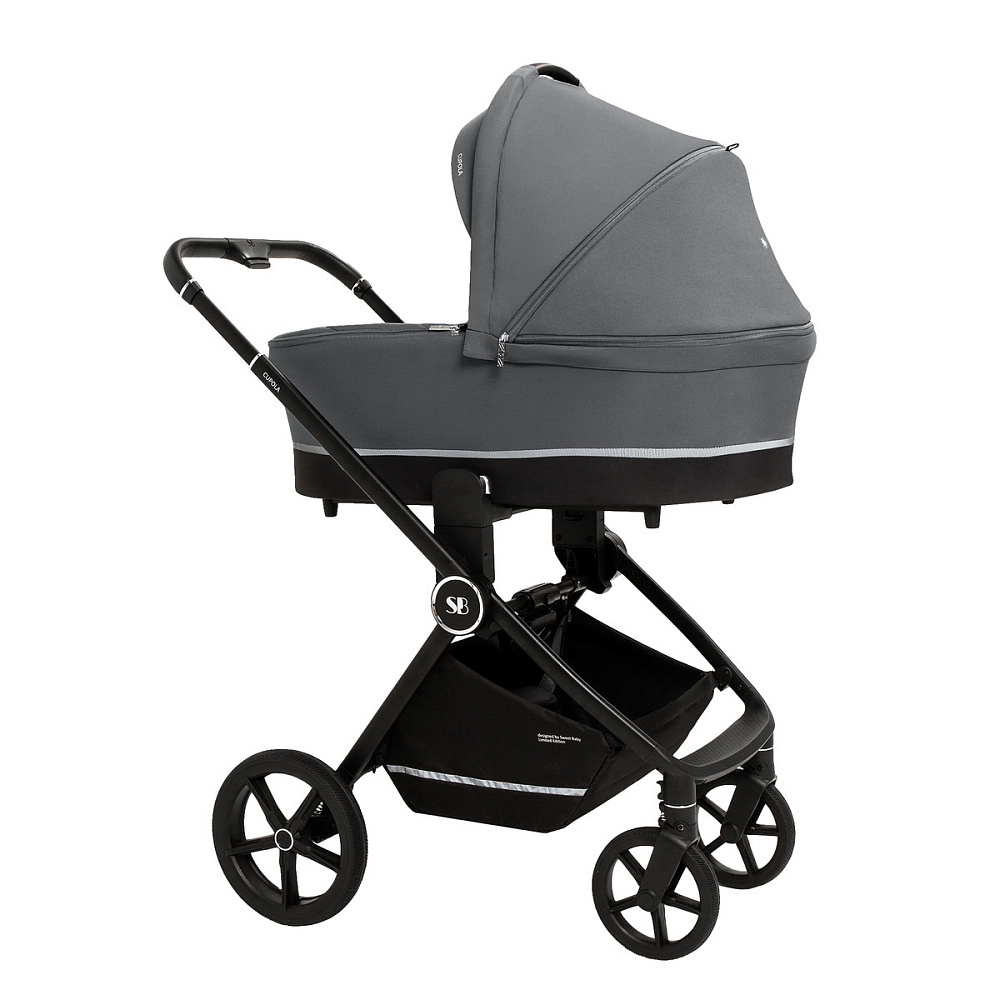Детская коляска Sweet Baby Cupola New 3 в 1 Slate Grey