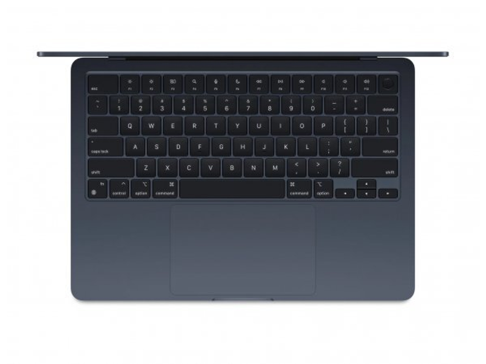 15.3 Ноутбук Apple MacBook Air 15 2024 2880x1864, Apple M3, RAM 8 ГБ, SSD 512 ГБ, Apple graphics 10-core, macOS, Midnight (MRYV3)