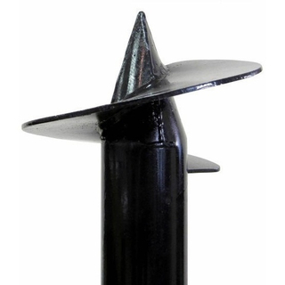 СВС 76 дл 2,5 метра. Винтовые сваи (Грунт-эмаль по металлу / толщина стенки трубы 3,5 мм / лопасть д