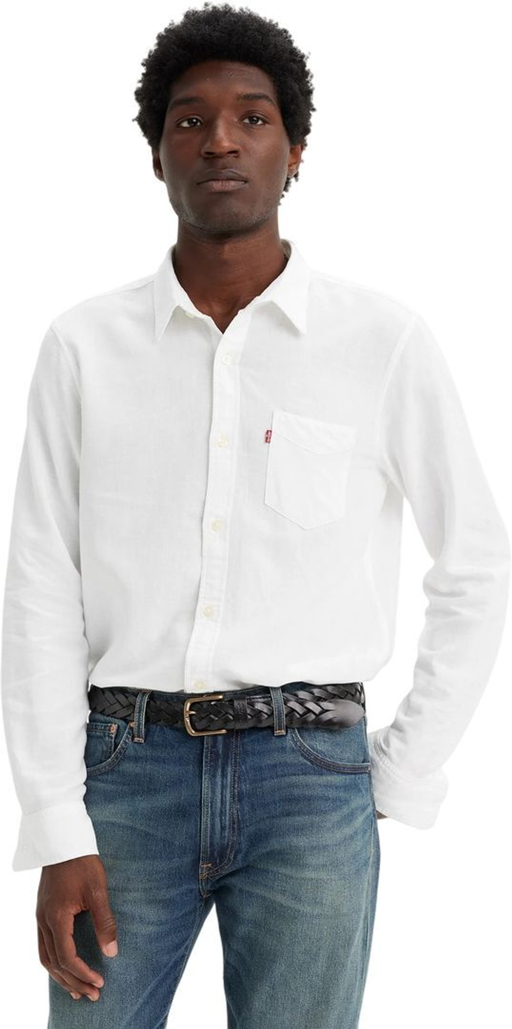 Рубашка Levis SUNSET 1 POCKET STANDARD белый