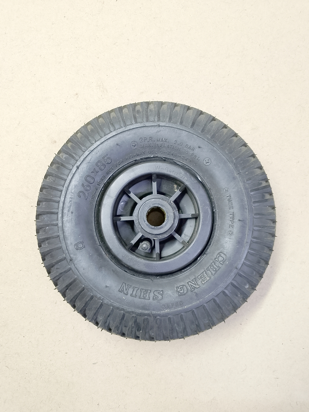 Колесо РК 262/20-75R без кронштейна пневматическое